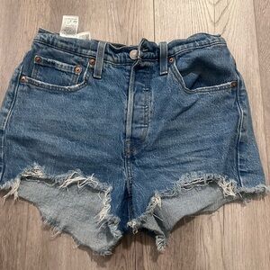 Levi's Classic Blue Jean Shorts